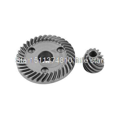 Angle Grinder Repair Part Spiral Bevel Gear Set for Makita 9553