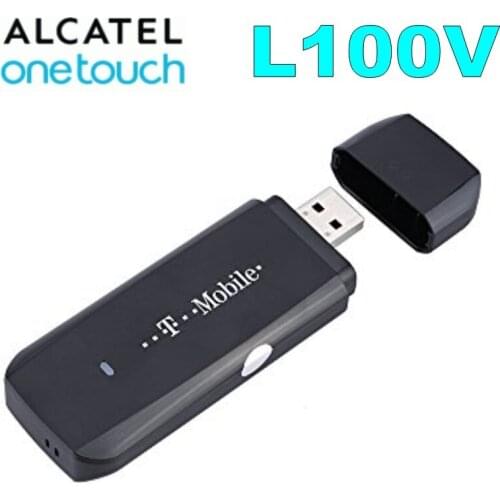 NEW Unlocked Alcatel L100v 3G 4G 100Mbps FDD LTE USB Dongle Modem