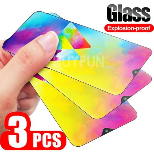 3 PCS Safety Glass For Samsung Galaxy M10 M20 M30 M30S M31 Full Cover Film on samsun glaxy a 30 S 30S protective tempered glas
