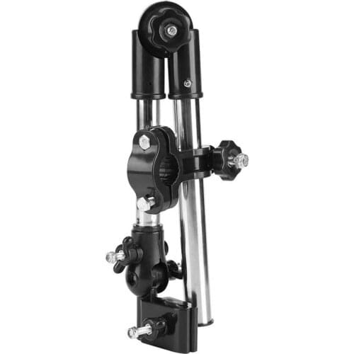 Umbrella for chair Stroller 360° Adjustable Umbrella Stretch Mount Stand for Bike Baby Stroller Pram Electric Bicycle Stroller