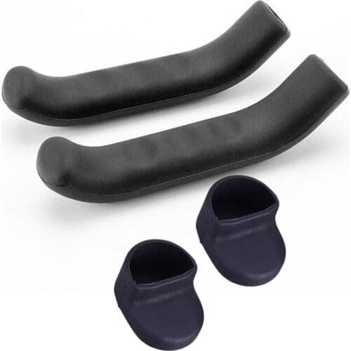 1 Pair Brake Handle Silicone Sleeve Protection Cover & 2Pcs Scooter Fender Silicone Protective Cover for Xiaomi M365