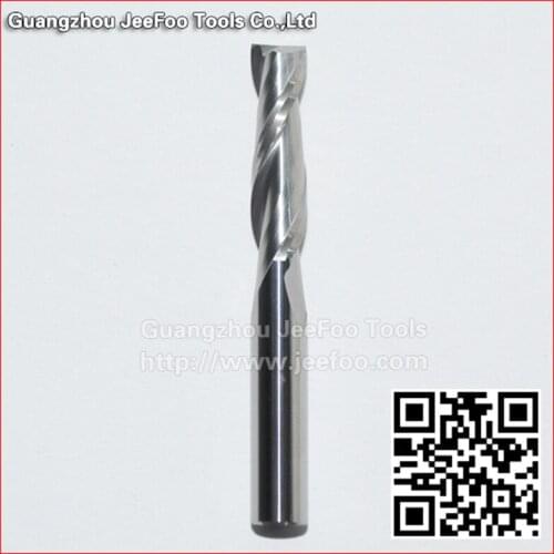 6*22mm 2 Two Flutes Spiral With Blade carbide Milling Cutter CNC End Mill Router Bit for Engraver