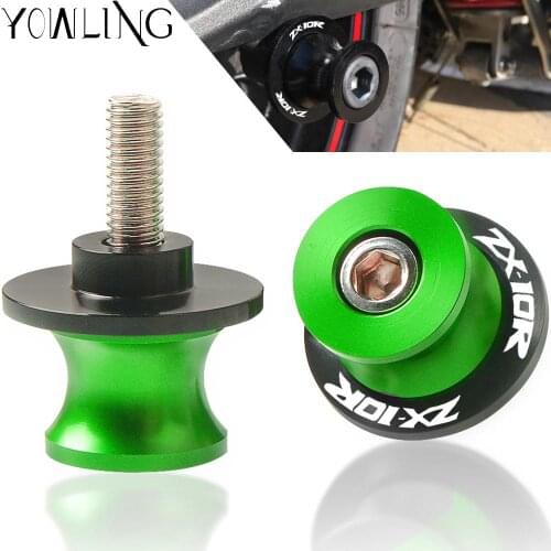 Motorcycle Accessories Swingarm Spools Slider 8MM Stand Screws for Kawasaki ZX10R ZX-10R 2011 2012 2013 2014 2015 ZX-10R (ABS)
