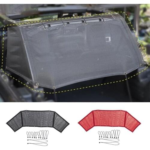 Car Trunk Sunshade Cover Anti UV Sun Protect Insulation Net Accessories for Jeep Wrangler JL 2018-2021 4Doors
