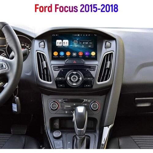 For Ford Focus 2015+ Android 10.0 4G+64GB Car Multimedia Player Radio GPS Navigation Car Stereo IPS Touch Screen DVD DSP Carplay