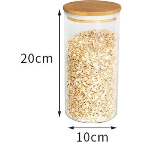 Mason Candy Jar For Spices Glass Transparent Container Glass Jars With Lids Cookie Jar Kitchen Jars And Lids Small Size Wholesal