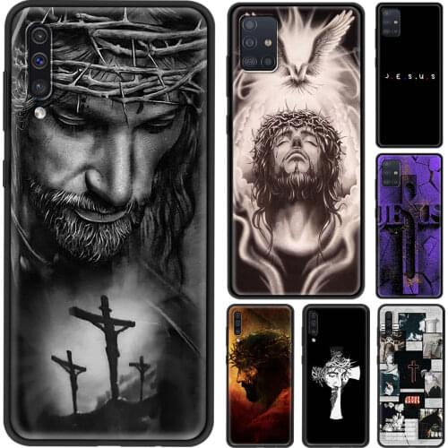 Smartphone Case For Samsung S21 S20 FE Ultra S10 Lite S10e S9 S8 S7 Plus Fundas Cover Shell Capa Guscio Christian Jesus