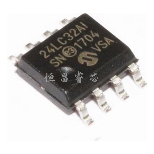 EEPROM Memory IC 24LC32AT-I/SN 24LC32AI/SN 24LC32AI SOP-8 New and Original