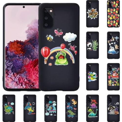 EVA Pattern Slim Phone Case for Samsung S8 S9 S10/S10 Plus Samsung S20/S20 Plus Durable Soft TPU Silicone Luxury Back Cover