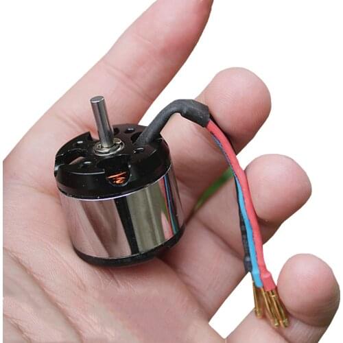 Micro 1912 2500KV Outer Rotor Model Airplane 25mm Brushless Motor for Helicopter Crossing Machine Fixed-wing UAV BLDC