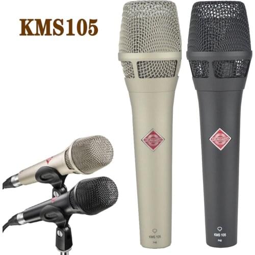 KMS105 Microphone,Class A quality professional microfone condensador,wired vocal studio recording Mic,for tiktok gaming karaoke