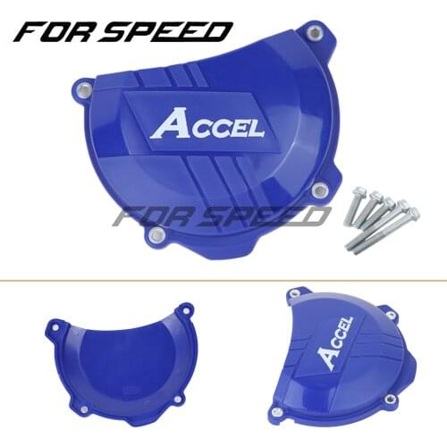 Motorcycle Nylon Clutch Cover Protector Protection Cover For SXF EXCF XCF XCFW SX-F EXC-F XC-F XCF-W 250 FREERIDE 350 13-15
