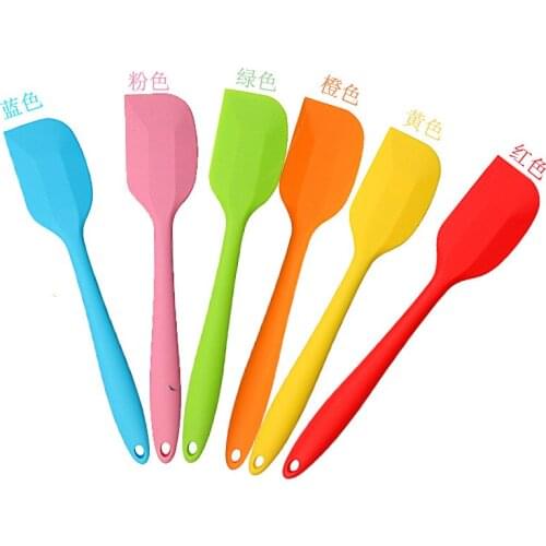 2021 New Silicone Spatula Integrated Silicone Small Cream Spatula Cake Spatula Butter Spatula Kitchen Utensils
