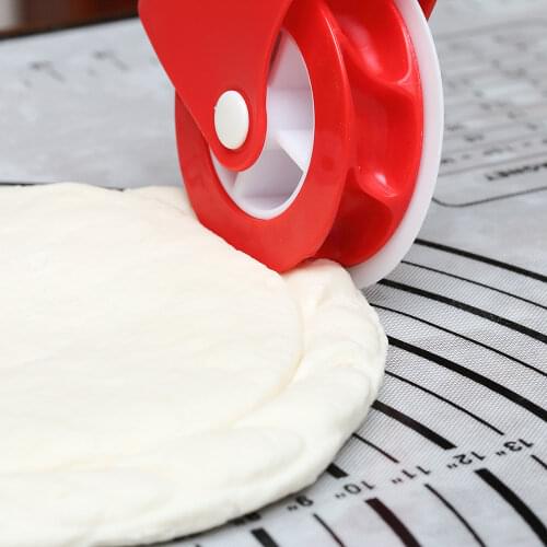 Pizza Pastry Cutter Pastry Pie Decoration Cutter Plastic Wheel Roller for Pizza Pastry Pie Crust Baking Cutter pizza shovel