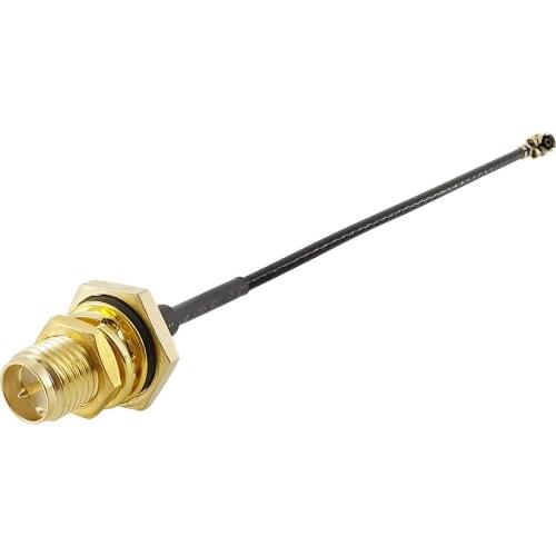 100Pcs RP SMA Female Plug to U.FL/IPEX Cable Mini PCI to RP-SMA Cable for Wireless Routers Mini PCIe Cards Network PCI WiFi WAN