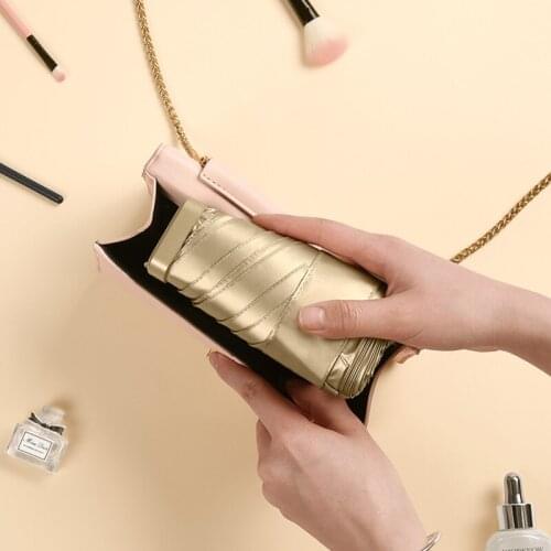 Sun Umbrella Women Very Small Mini Umbrella Vinyl Umbrella Pocket Sun Protection And Ultraviolet Protection Parasol