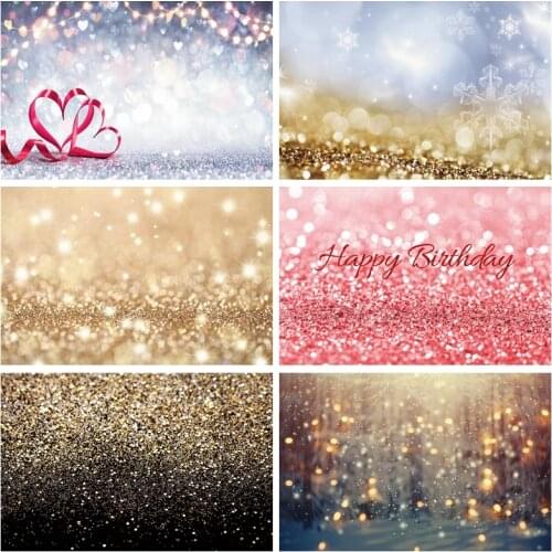 Yeele Light Bokeh Photography Backdrop Photocall Glitter Shine Birthday Party Decor Photographic Background Photo Studio Props