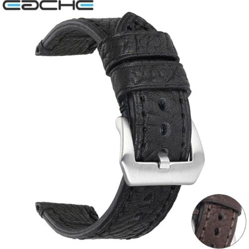 Top Quality Tanned Genuine Leather Watch Band For Man Watch 20mm22mm 24mm