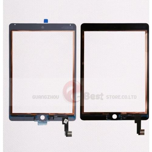 10pcs/lot For iPad Air 2 Digitizer A1567 A1566 Replacement Touch Screen Digitizer Glass