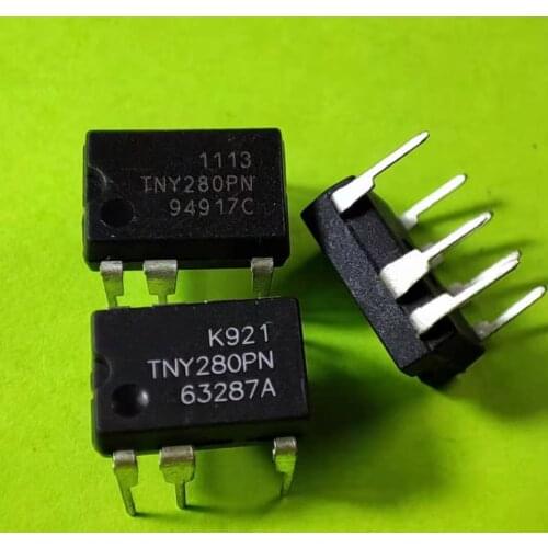 10PCS TNY280PN DIP7 TNY280P DIP TNY280 DIP-7 280PN and original IC