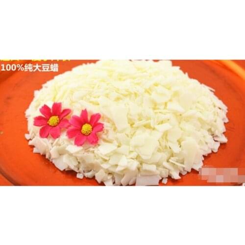 100% Pure Soy Wax Ivory White Paraffin Material Pre-Soy Wax-Core Pigments Aromatherapy Pure Paraffin Wax DIY Handmade Candles