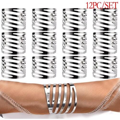 12pcs/lot Serviette Rings Napkin Holder West Dinner Towel European Style Napkin Ring Party Decoration Table Decoration