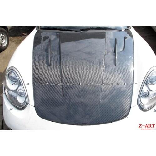 2005-2011 Z-ART for Boxster Cayman Rocket body kit for RB body kit for 987 CF front trunk lid +wide body kit