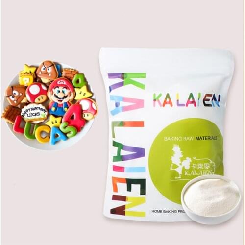 200g Egg Whites Icing Premixed Powder Icing Biscuit Baking Fondant Cake Decoration Ingredients Baking Ingredients bakery tools