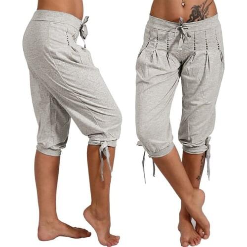 2021 New Summer Casual Short Trousers Women Fashion Summer Damenloose Haremshose Baggy Harem Shorts Шорты С Высокой Талией