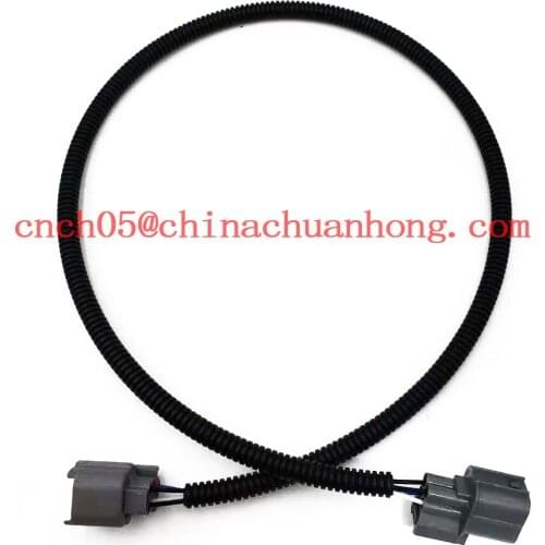 Free Shipping 24" 2 pcs 4 Wire Up Downstream O2 Oxygen Sensor Extension Wiring Harness Connector Wire Cable Durable For Honda