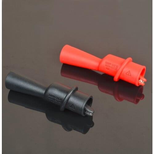 Sindax AC175 Instrumentation Cables AC175 Alligator Clip Set red/black compatible with TL71,TL75,TL175,TP175