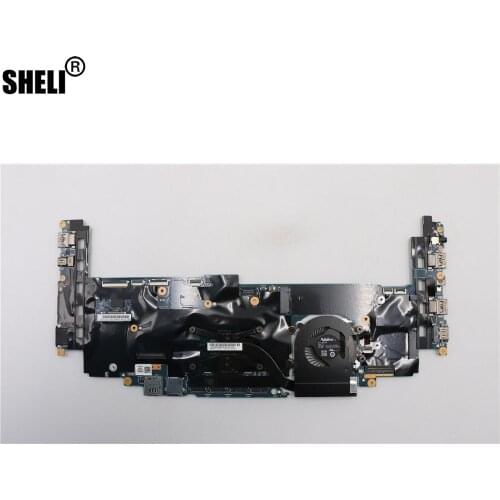 For Lenovo X1C X1 Carbon 4th Gen I7-6500U RMA 8G laptop motherboard Mainboard FRU 01LV913 01LV917 01LV916 100% tested ok