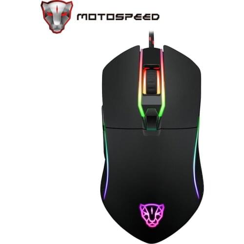Motospeed V30 OSU Gaming Mouse Wired Mice with Backlit for OSU Game Player