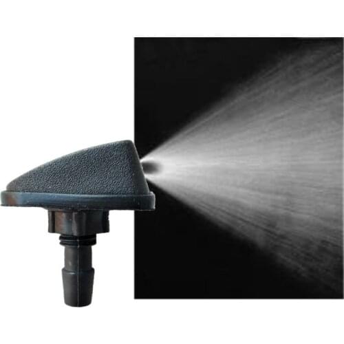 Windshield wiper Glass water nozzle Spray Kit With rubber pipe connector Universal car Accessories