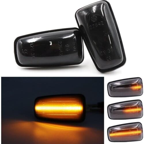 Niscarda 2pcs For Citroen Saxo Fiat Peugeot 106 306 406 806 LED Side Marker Light Bulb Repeater Lamp Indicator Car Accessories