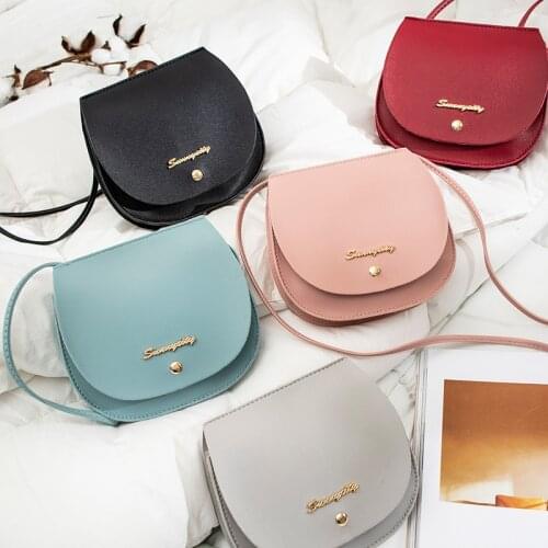 Yaoku New Fashion Simple Saddle Bag Shoulder Bag Mobile Phone Change Shoulder Messenger Bag 2021 Japanese and Korean Style Women