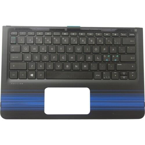 New Original For HP Pavilion x360 Convertible 11-U M1-U Palmrest Upper Case Keyboard Bezel Cove 46M07JCS0054 46M07JCS0027/CS0028