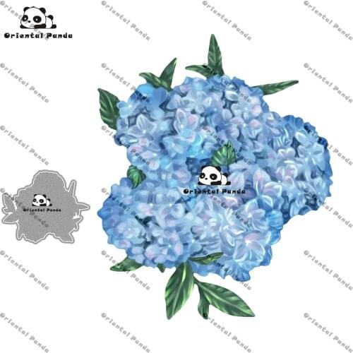 New Dies 2020 Camper Van Metal Floral Hydrangea Dies diy Dies photo album cutting die Scg new die for cuttinrapbook 2021 new die