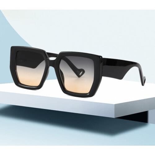 Big Frame Square Oversized Sunglasses Men Women Luxury Brand 2021 Trendy Vintage Sun Glasses For Women UV400 Goggle Oculos