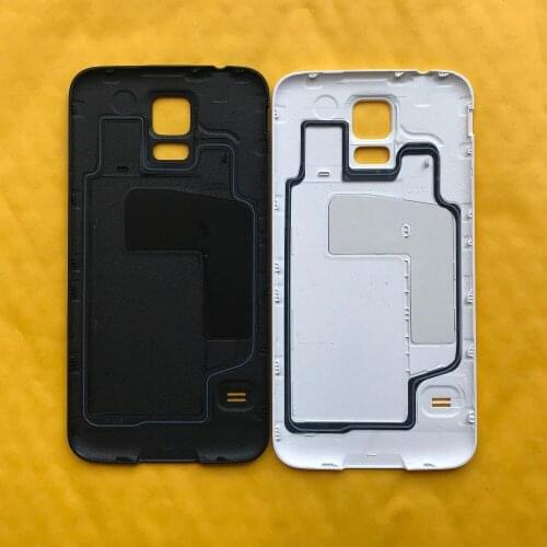 Original Phone Rear Battery Door Housing Frame Cover For Samsung Galaxy S5 G900F G900H G900I G900 i9600 G900FD G900MD Back Panel