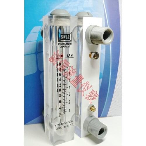 Panel Flowmeter Water Flowmeter LZM-150.2-2GMP 1-7LPM Pure Water Flowmeter