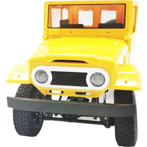 Front Rear Bumper for WPL C34 Anti-collision Metal Protector RC Car DIY Upgrade Parts