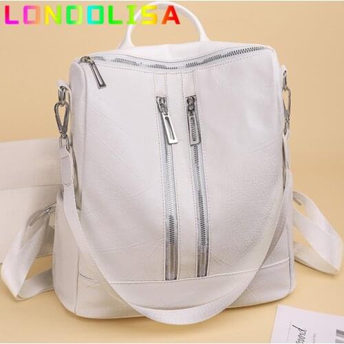Multi-pocket Backpack for Women Large Capatity Shoulder Sac Fahion Casual School Book Bag Ladies Travel Bagpack A Dos Bolsos