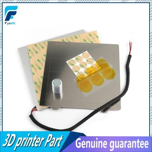 235x235mm Heatbed + Spring Steel Sheet + pei + Magnet Becoming Magnetic Hot Bed Build Surface Plate For ENDER-3 /3s