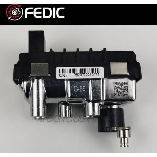 Turbocharger electronic actuator for Garrett Hella G-59 G59 G059 G-059 Turbo wastegate 767649 6NW 009 550 6NW-009-550 6NW009550