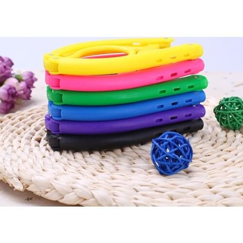 5pcs/set Business Travel Portable Folding Hanger Magic Non-slip Plastic Clothes Hanger Wet Dry Hangers