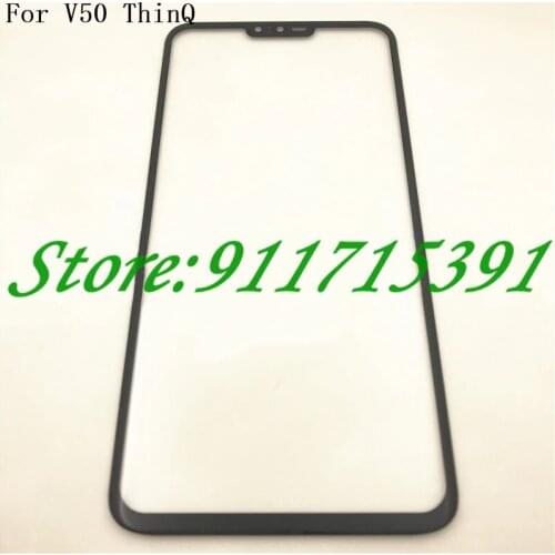 New Touch Screen 6.4" For LG V50 ThinQ Front Glass Panel Outer Glass Lens LCD Glass Replacement (No LCD Touch Screen)