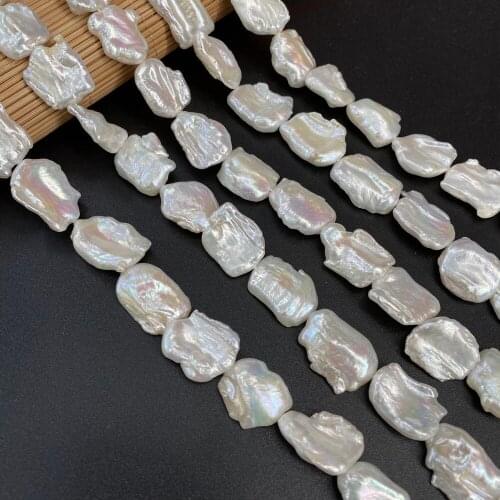 High Quality Natural Freshwater Square Pearl 16x20-18x24mm Suitable For DIY Charm Jewelry Decoration