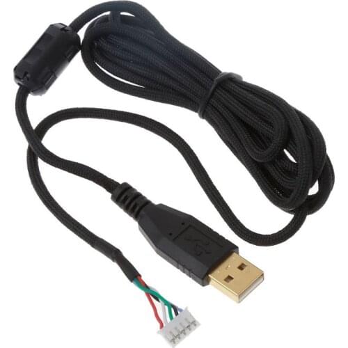 DIY Umbrella Rope Mouse Cables Soft Durable Mouse Line Replacement Mouse Wire Q1JC