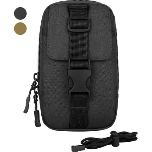 1000D Tactical Molle Pouch Waist Bag EDC Tool Bag Outdoor Fanny Pack Gadget Purse Airsoft Hunting Compact Bag